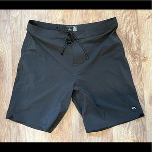 Outerknown Swim Trunks Black Size 32